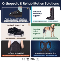 Botte Orthopédique de Marche pour Immobilisation de la Cheville Fortement Entorse, Fournisseur Fabricant, Orthèse Médicale de Marche