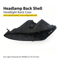 Coque arrière de phare, boîtier de phare arrière, système d'éclairage automobile, boîtier de phare LED à faible configuration pour MODEL/S Années 16-22