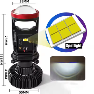 Superbleds fábrica al por mayor Mini proyector lente LED faro bombilla H1 H3 H4 H7 lámpara láser Faro de haz Alto y Bajo - Product Image 5