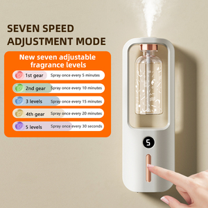 Smart Aroma Diffuser HD Screen 7-Speed Mist Control 800mAh USB Odor-Free <strong>Home</strong> <strong>Essential</strong> for Baby/Pet Safety Wall/Desk Use Hotels - Product Image 6
