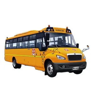 Motor diesel dongfeng 15-20 lugares 115hp, tipo de ônibus escolar amarelo preço baixo