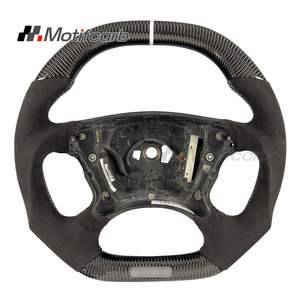พวงมาลัยคาร์บอนไฟเบอร์แบบกำหนดเองสำหรับ Mercedes-Benz W463 W211 E350 E550 G55 E63 AMG CLK350 SL55 SL500 600 ปี 2003-2009 - Product Image 1