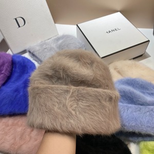 Bonnet Long Personnalisable <span class=keywords><strong>en</strong></span> Peluche Douce et Chaud <span class=keywords><strong>en</strong></span> <span class=keywords><strong>Fourrure</strong></span> de Lapin pour Femme, un Accessoire de Mode Idéal pour le Voyage - Product Image 4