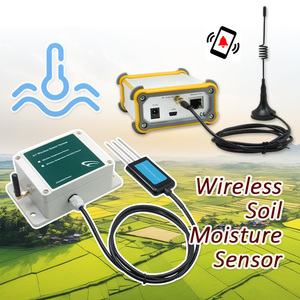 เซ็นเซอร์วัดความชื้นในดินทางการเกษตร ติดตั้งง่าย เซ็นเซอร์วัดความชื้นในดินสำหรับโรงเรือน IoT อุปกรณ์โรงเรือน - Product Image 1