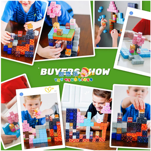 Bloques Magnéticos EPT, Construye Mi Mundo Magnético, Juego de Portal Mágico, Azulejos de Construcción, Juguete Educativo STEM para Niños Pequeños, Bloques de Construcción 3D para Niños - Product Image 4