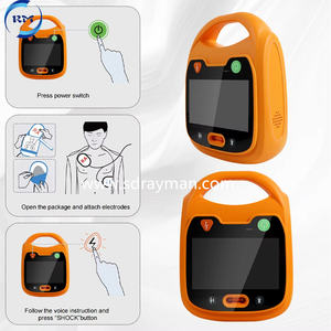 <strong>Emergency</strong> <strong>AED</strong> Trainer <strong>Portable</strong> First Aid <strong>Defibrillator</strong> Automated External <strong>Defibrillator</strong> with Electric Pad/Touch Screen - Product Image 5