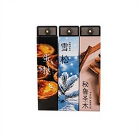 Bâtonnets d'encens portables de 10,5 cm, 5 g, boîte de poche avec support intégré, multiples arômes pour les voyages, la lecture, le bureau, OEM