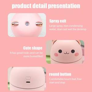 Mini Cute Air Humidifier Essential <b>Oil</b> Humidificadores Home Bedroom Aroma <b>Diffuser</b> Purifier Perfume Cool Mist Maker Umidificador - Product Image 4