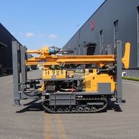 Foreuse pneumatique sur chenilles MKDQZ-180 pour puits d'eau, machine de forage DTH certifiée CE, vente directe usine