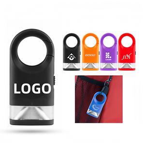 Çift parlaklık LED ışık karabina Stand-up fener el feneri ile kullanışlı dahili karabina klip hediye veya takdir için hediye - Product Image 2