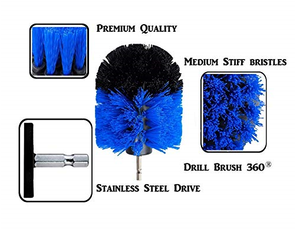 Drill Cleaning <strong>Brush</strong> <strong>Power</strong> Scrubber Bathroom Cleaning <strong>Brush</strong> - Product Image 4