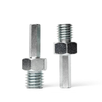 Adaptador de brocas de núcleo de diamante DEYI Rosca macho M14 a conexión de vástago hexagonal 3/8