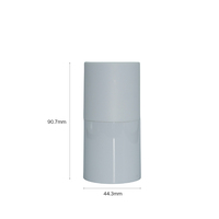 Bouteilles sans air en PP blanc 30ml récipient cosmétique en plastique sans air bouteille de pompe à bouchon à vis de lotion
