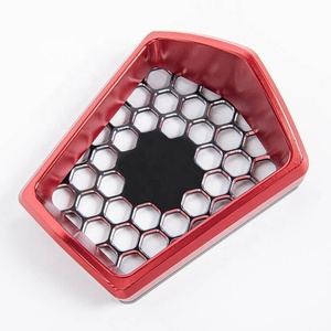 ตะแกรงครอบไฟหน้าอะลูมิเนียมสำหรับรถมอเตอร์ไซค์ XXUN สำหรับ <span class=keywords><strong>VESPA</strong></span> GTS GTV <span class=keywords><strong>125</strong></span> 250 300 ปี <span class=keywords><strong>2017</strong></span>-2019 - Product Image 3