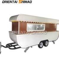 Hot Koop Outdoor Groothandel Prijs Mobiele Ijs Koffie Display Machine Voedsel Trailer