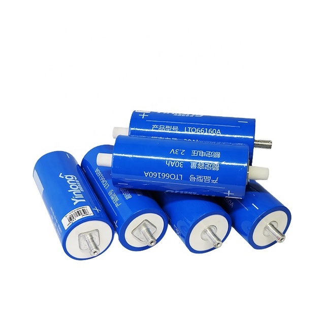 Wholesale 10C Discharge Yinlong 66160 35ah LTO Lithium Ion Battery Cells for 12V 48V Car Audio System Home Energy Storage System