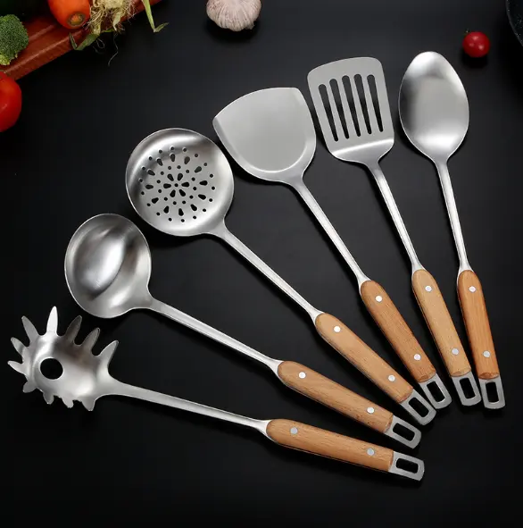 Utensils Cooking Chinese Kitchen Utensils Stainless Steel Cocina Tools Restaurant Home Utensils Sale For Cooking