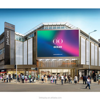 Carteles digitales LED para exteriores, carteles de alto brillo para publicidad, pared de vídeo, P3, P4, P5, P6, P8, P10, 2020