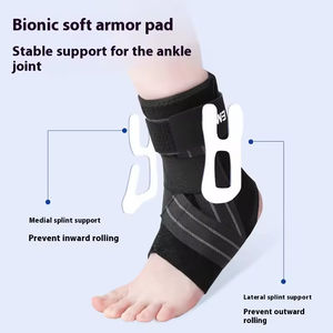 Protège-cheville réglable confortable et souple pour hommes et femmes, pour la course à <span class=keywords><strong>pied</strong></span>, la protection des pieds, la stabilisation des entorses <span class=keywords><strong>de</strong></span> la cheville - Product Image 1