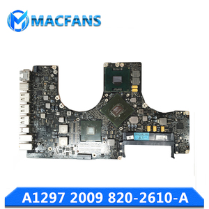 Carte mère pour <span class=keywords><strong>Macbook</strong></span> <span class=keywords><strong>Pro</strong></span> <span class=keywords><strong>17</strong></span> "<span class=keywords><strong>A1297</strong></span>, Logic Board 2.8/3.06GHz, EMC 2329, <span class=keywords><strong>A1297</strong></span>, 820-2610-A/B, modèle 2009 - Product Image 2