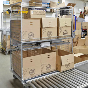 बहु-स्तरीय अनुकूलित समायोज्य अलमारियों मोबाइल गोदाम आपूर्तिकर्ता आदेश पैक और ट्रॉली चुनना - Product Image 5