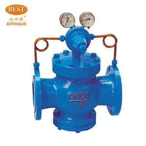 YQ43 Acero al carbono WCB 304 Acero inoxidable <span class=keywords><strong>Gas</strong></span> DN50 DN65 DN80 Válvula de control Brida 200X ANSI Válvula reductora de alta presión - Product Image 2