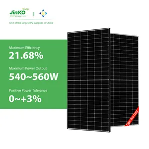 金科中国供应商540w 545瓦Zonnepanelen 550w 555wp 560w光伏太阳能电池板养殖项目价格