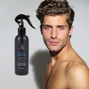 Factory Wholesale OEM 180ml Natural KELP ALOE VERA Sea Salt Spray For Men Hair Thickening Texturizing Volumizing Sea Salt Spray