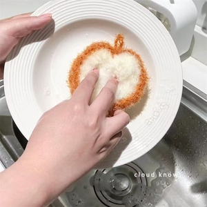 Mignon pain grillé forme réutilisable cuisine chiffons de nettoyage torchons tampon à récurer plumeaux ménage nettoyage - Product Image 6