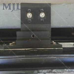 Porte-copie en Aluminium Extrusion murale, panneau en verre blanc - Product Image 5