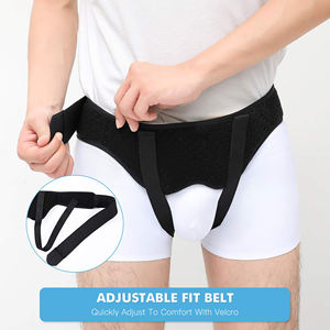 Ceinture de soutien double hernie de qualité supérieure, réglable, pour abdomen et entrejambe, pour usage quotidien, disponible en gros, en polyester - Product Image 1