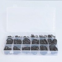 Kit de joints toriques en caoutchouc 279 pièces Noir NBR – Boîte de joints d'étanchéité à l'huile combinés