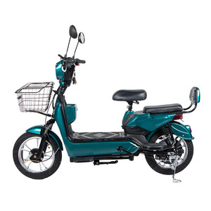 Vélo électrique adulte à deux roues pour <span class=keywords><strong>femme</strong></span> 350W 48V moteur de moyeu arrière capteur à 3 vitesses batterie plomb-acide vélo électrique assisté - Product Image 6