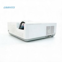 Projecteur laser CAAVITS ST 0.495 4000lm DLP Full HD pour salles de formation et réunions, projecteur d'usine CA-V400HSTi