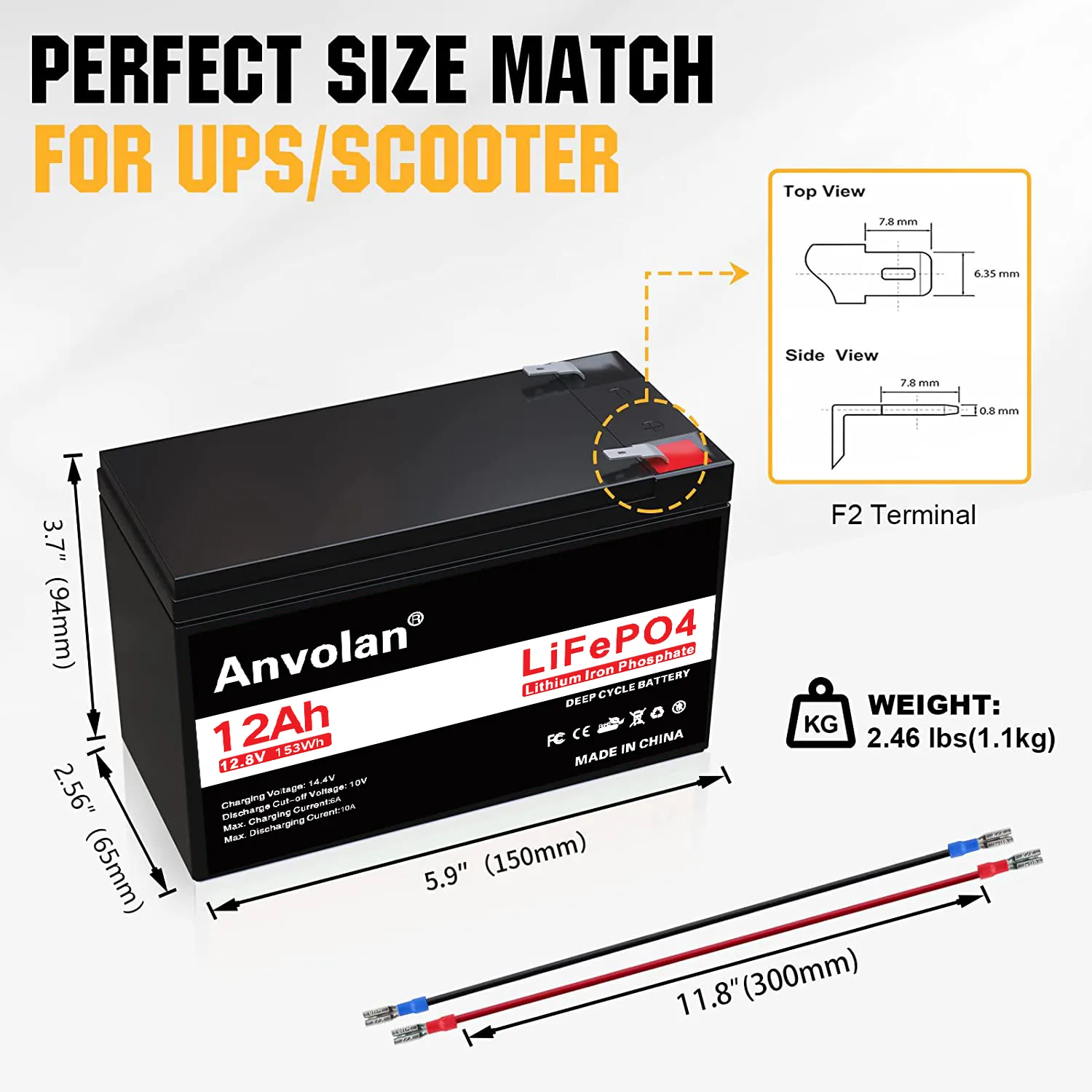 Lifepo4 12โวลต์12Ah เด็กนั่งบนรถไฟฟ้า12โวลต์แบตเตอรี่สำหรับเด็ก