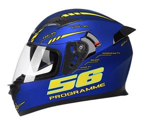 2025 nuovo casco Capacete Casque per moto Full Face casco Cover classica visione notturna - Product Image 1