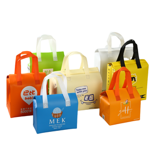 Sac isotherme en aluminium sans plomb tissé avec logo, tendance, fabriqué en usine Sedex, pour la livraison de nourriture, glacière pour crème glacée, pour le stockage à froid - Product Image 1