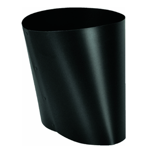 Adaptateur <span class=keywords><strong>de</strong></span> <span class=keywords><strong>tuyau</strong></span> <span class=keywords><strong>de</strong></span> poêle OEM 8 pouces, noir, ovale vers rond, <span class=keywords><strong>tuyau</strong></span> d'échappement ovale - Product Image 2