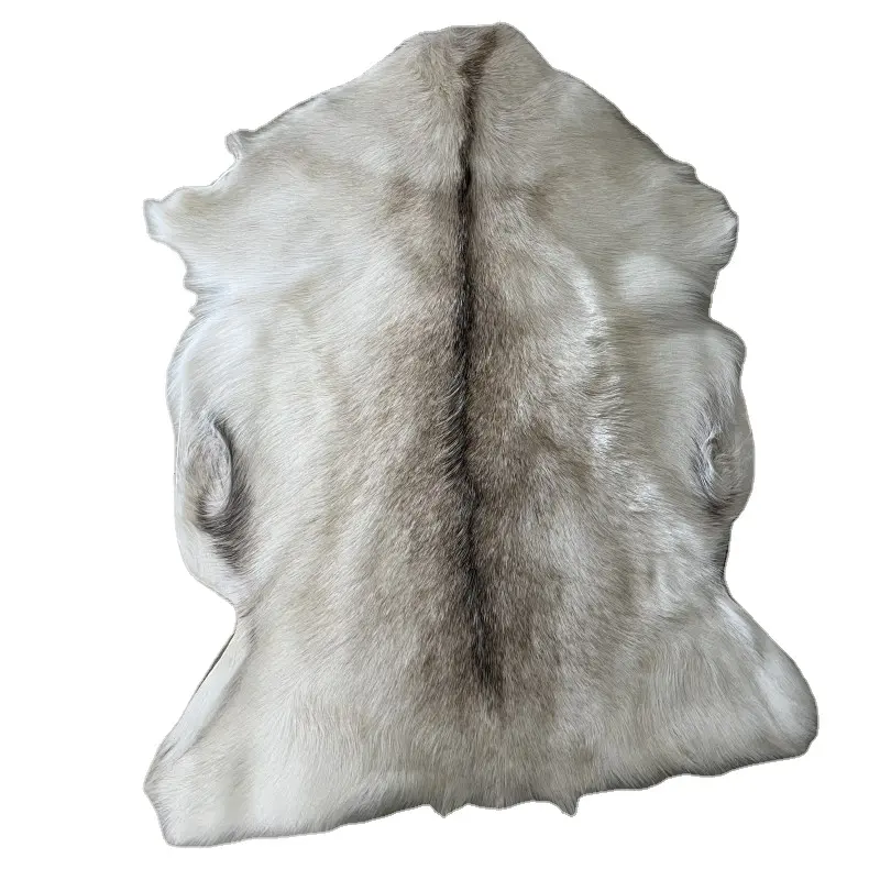 Tapete de pele de carneiro real para uso doméstico, tapete de pele de cabra curta para uso doméstico, preço de fábrica promocional