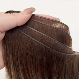 Extensiones de Cabello Genius Weft y Extensiones Genius Weft Onduladas y Rizadas para Mujer, Extensiones Rusas Finas e Invisibles Genius Weft - Product Image 5