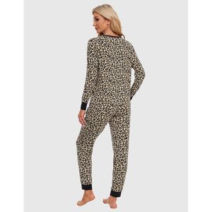 Conjunto de Pijama de Manga Larga para Mujer BambooBud, Ropa de Dormir Suave de Viscosa de Bambú, Ropa de Noche Cómoda, Tallas S-XXL - Product Image 5
