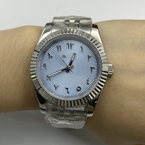 Men's NH35 Arabic Numeral Dial <b>Automatic</b> Mechanical Watch Fashion Business Daily Waterproof <b>Wristwatch</b> - Product Image 2