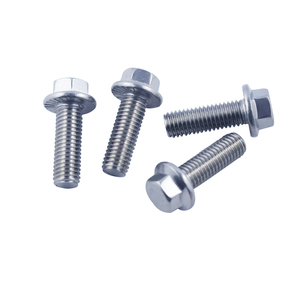 Bulloni A Flangia Esagonali In Acciaio Inox 316 – Serie Pesante, Misure M5 M6 M8 M10