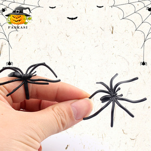 Accessoires en coton en forme de toile d'araignée, anneau lumineux dans le noir, décoration d'Halloween pour maison hantée, salle d'évasion, aménagement de lieux - Product Image 1