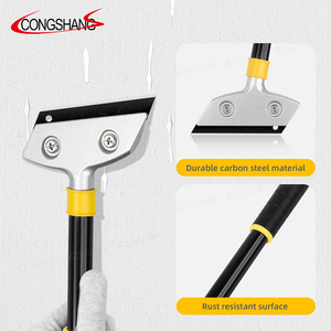 CONGSHANG DIY Grade Razor Blade <span class=keywords><strong>Scraper</strong></span> <span class=keywords><strong>Tool</strong></span> com 10 Substituição Extra Lâminas De Metal Personalizado OEM Suporte - Product Image 2