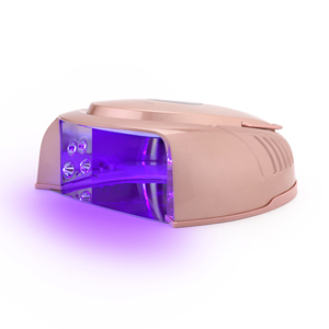 2025 desain Nique populer di <span class=keywords><strong>USA</strong></span> Full Black Pro Cure 64W kuku UV nirkabel lampu Led pengering kuku Label pribadi - Product Image 5