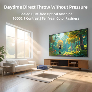 Oem/odm A10Q โปรเจคเตอร์กลางวันกลางแจ้ง HD 4K 1080P LED Beamer WiFi Auto Portable Home - Product Image 2