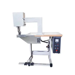 Ultrasonic sealing and sewing sleeve making machine