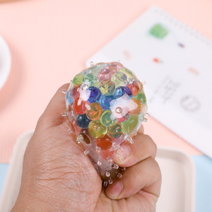 High Quality TPR <b>Squishy</b> Baseball Soft <b>Toy</b> Custom Sensory Fidget Stress Buster Spikes Adult Stress Relief Squeeze <b>Toy</b> - Product Image 6