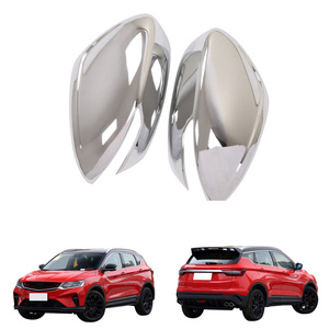 WZXD for Car Rearview Side <b>Mirror</b> Cover Decorative Accessories <b>Plastic</b> with Chrome Cover 2021 for Coolray - Product Image 2